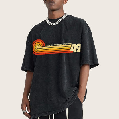 Answer Vintage Distressed T-shirt