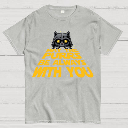 May The Purrs Be With You Geek T-Shirt