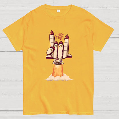 Rock On Rocket  Geeky T-Shirt