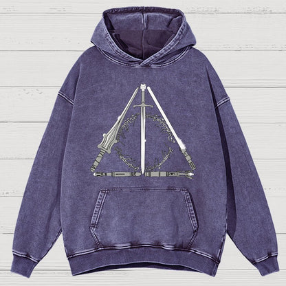 Nerd Artifact Vintage Distressed Hoodie