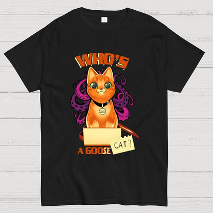 Who’s A Goose Cat Geek T-Shirt