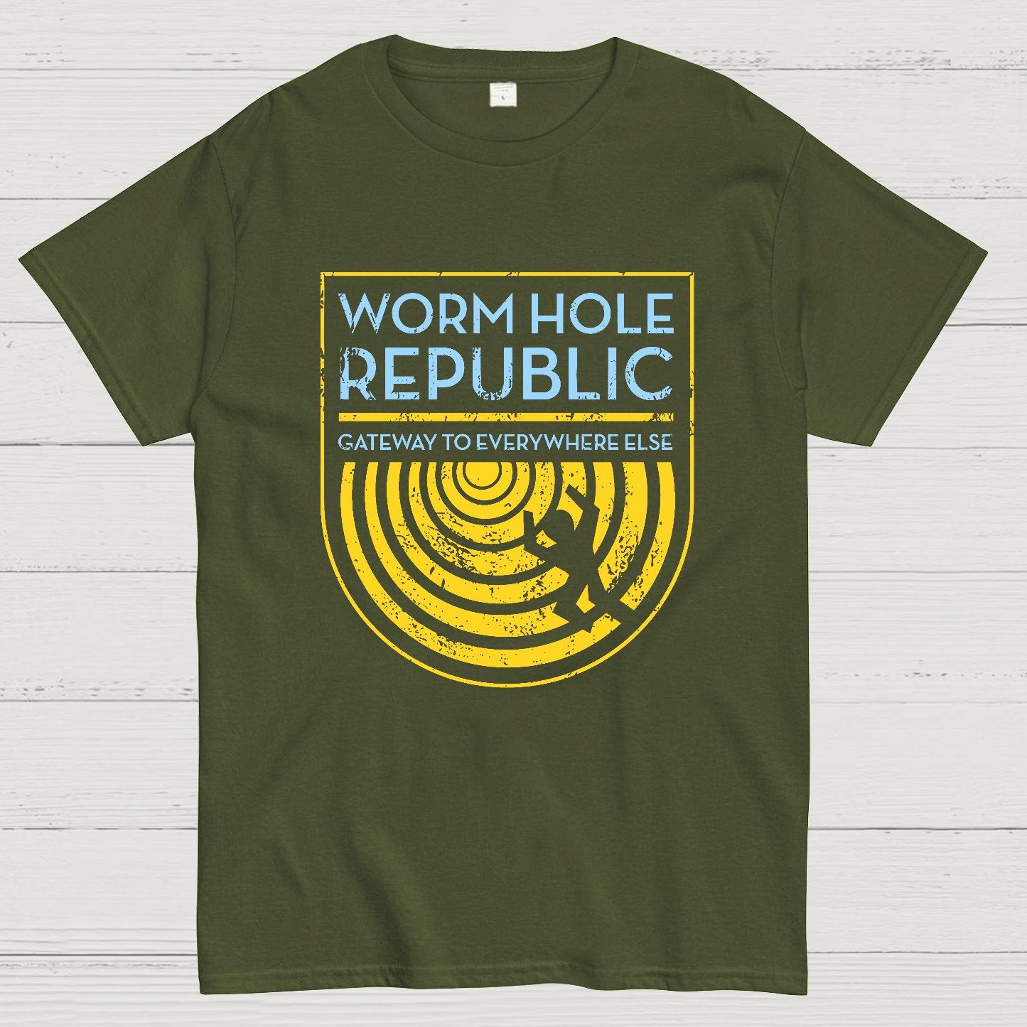 Worm Hole Republic Geek T-Shirt