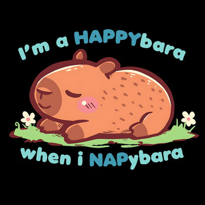 Happybara when I Napybara Geek T-Shirt