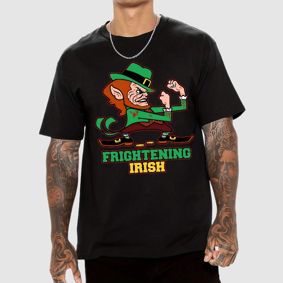 Frightening Irish- St. Patrick's Day Geek T-Shirt