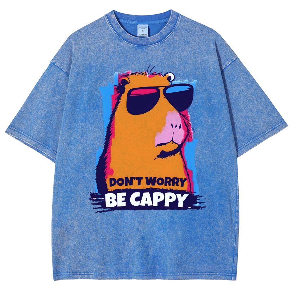 Be Cappy Vintage Distressed T-shirt