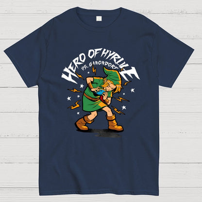 Hero Game Music Comic Geek T-Shirt