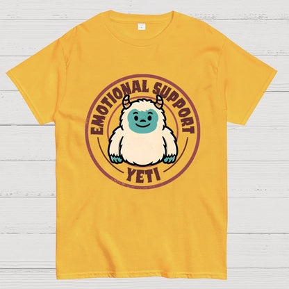 Emotional Support Yeti Geek T-Shirt