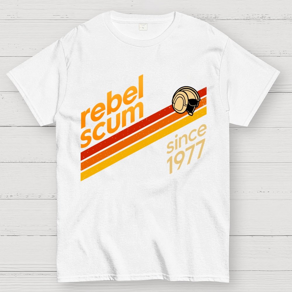 Vintage Scum Old School Scum Since 1977 Geek T-Shirt