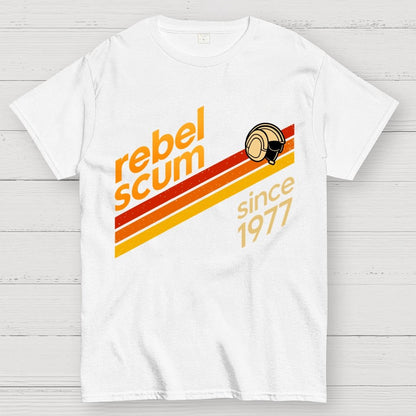 Vintage Scum Old School Scum Since 1977 Geek T-Shirt