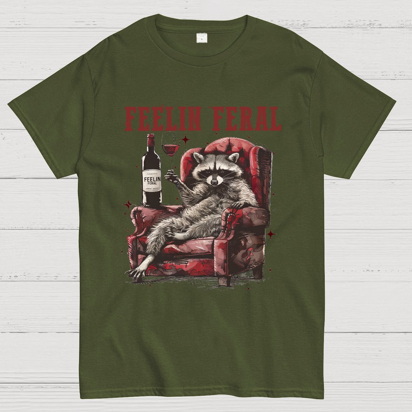 Feelin Feral Geeky T-Shirt