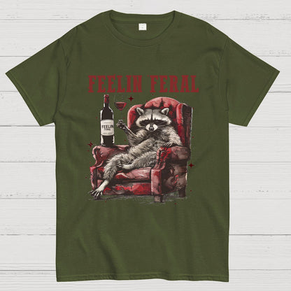 Feelin Feral Geeky T-Shirt