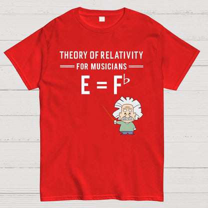 Theory Of Relativity For Musicians Geek T-Shirt