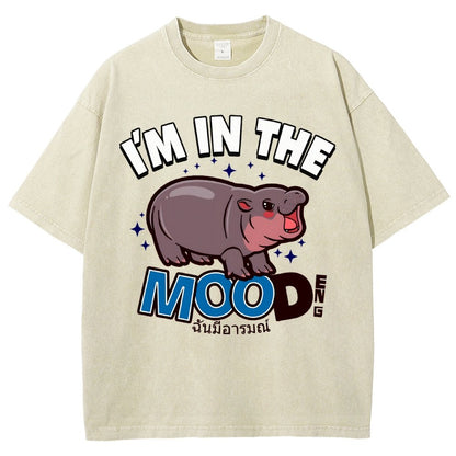 I'm In The MOOd Deng Vintage Distressed T-shirt
