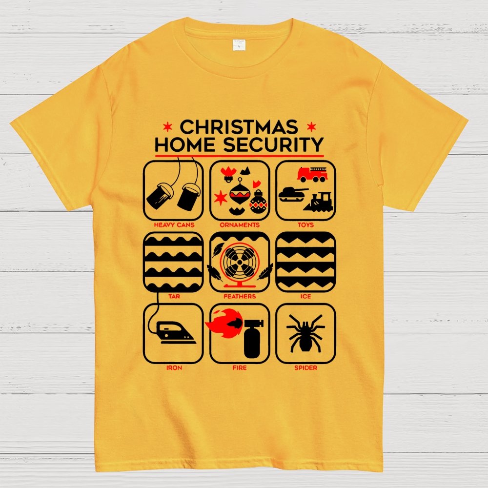 Christmas Home Security Geek T-Shirt