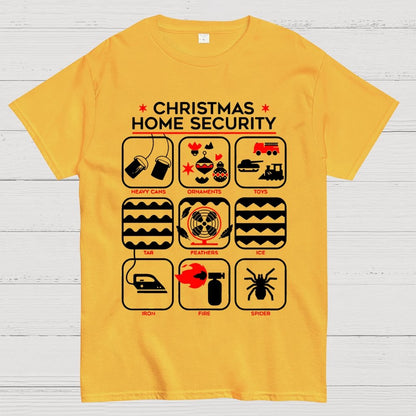 Christmas Home Security Geek T-Shirt