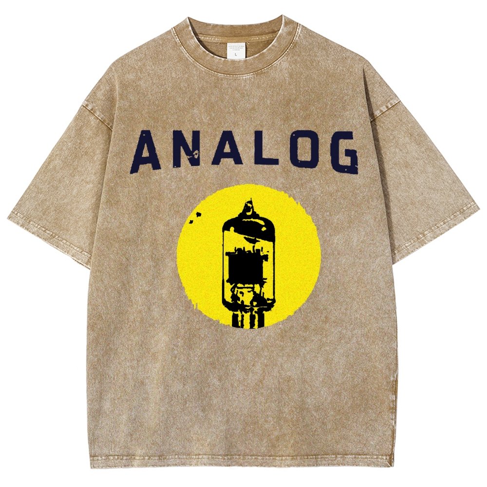Vacuum Tube Analog Distressed Vintage Distressed T-shirt