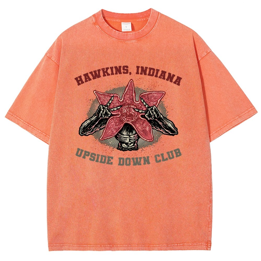 Upside Down Club Vintage Distressed T-shirt