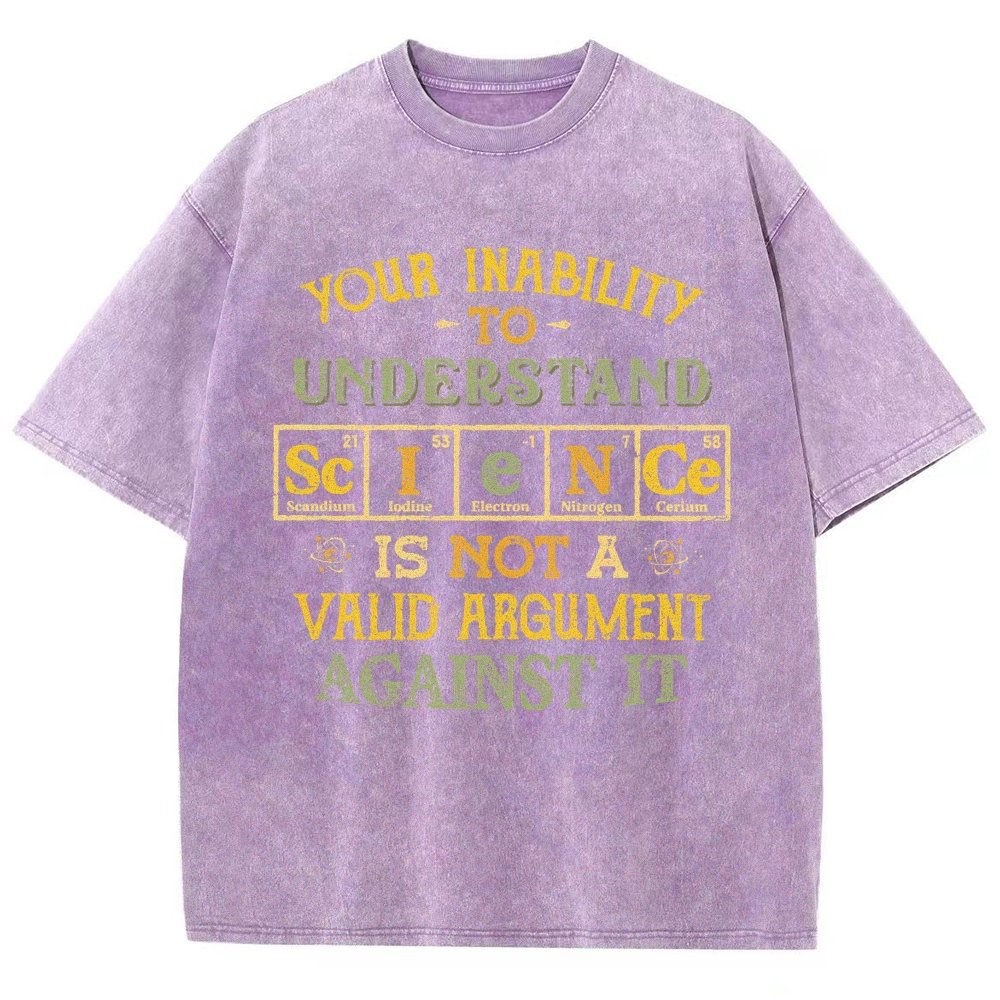 Understanding Science Vintage Distressed T-shirt