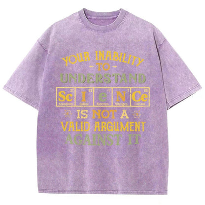 Understanding Science Vintage Distressed T-shirt