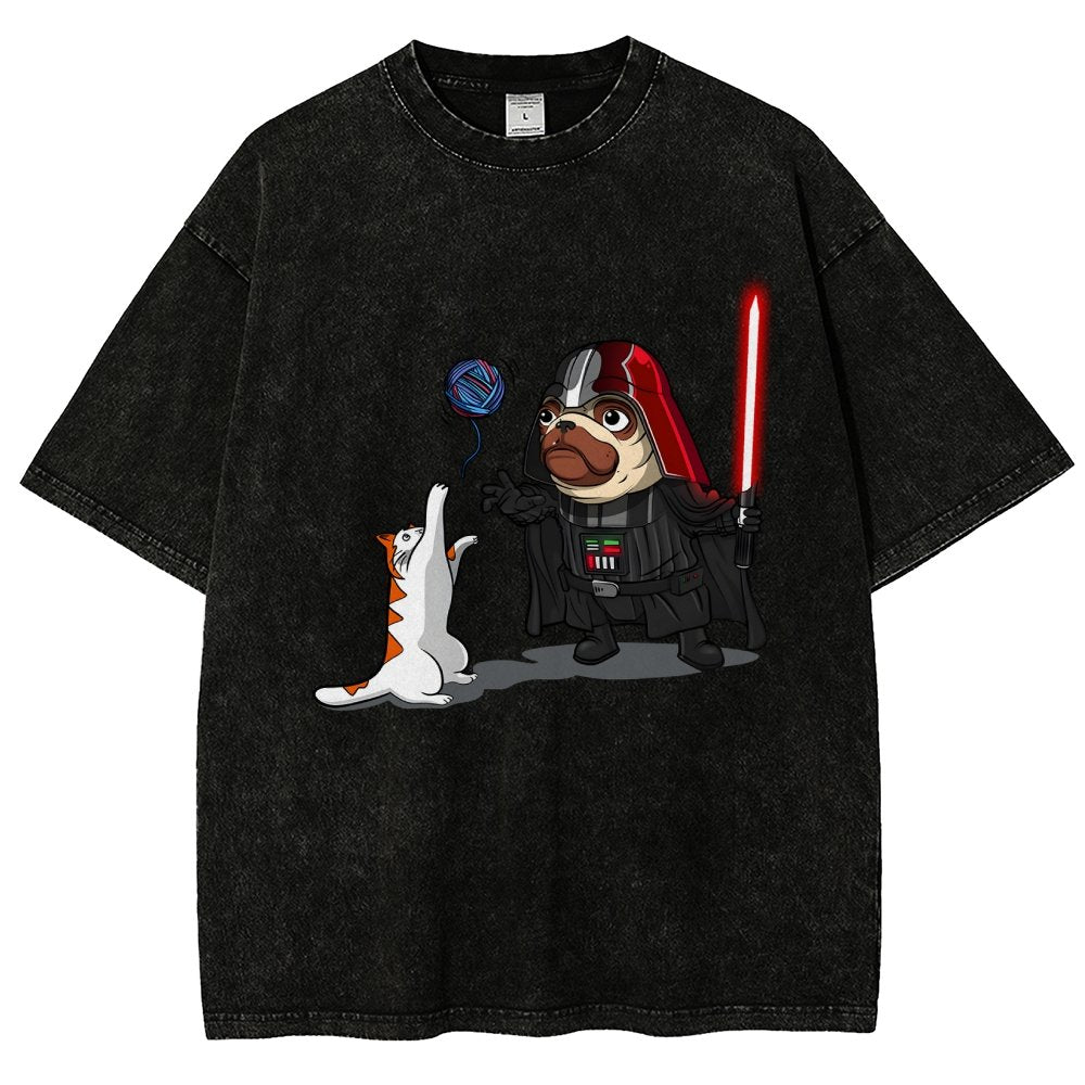 Tales From The Paw Side Vintage Distressed T-shirt