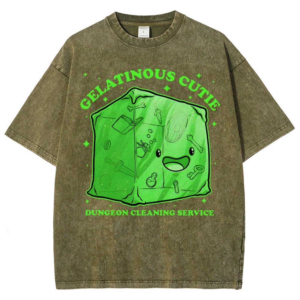 Gelatinous Cute Dungeon Vintage Distressed T-shirt