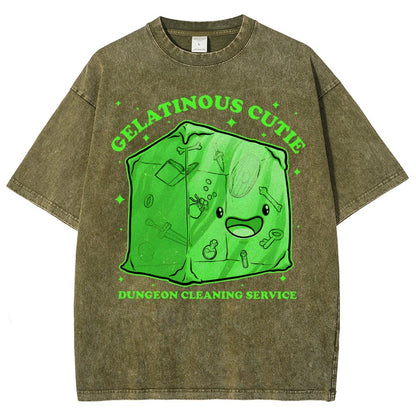 Gelatinous Cute Dungeon Vintage Distressed T-shirt