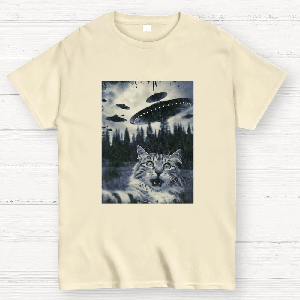 Funny Cat Emojis And Humorous Patterns Geek T-Shirt