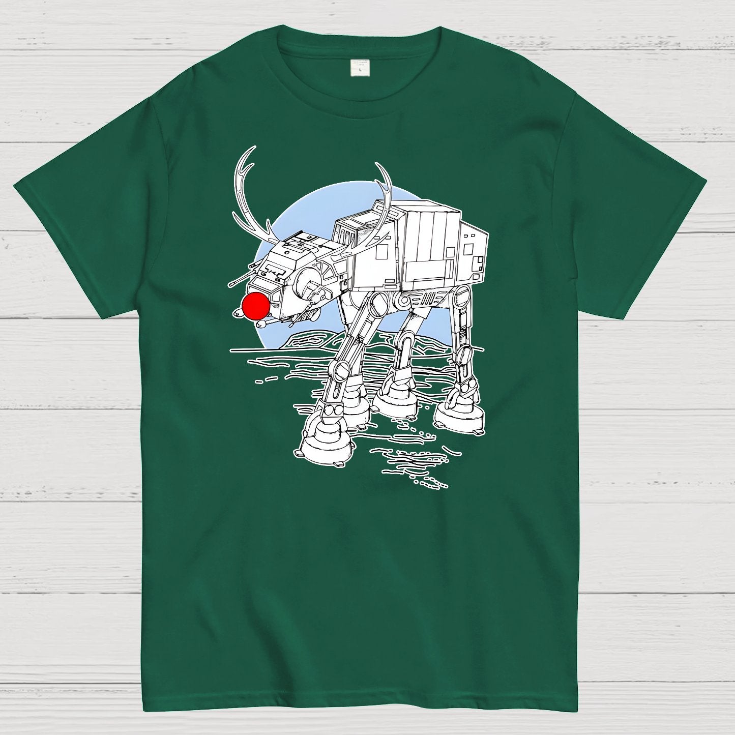 Christmas Robot Geek T-Shirt