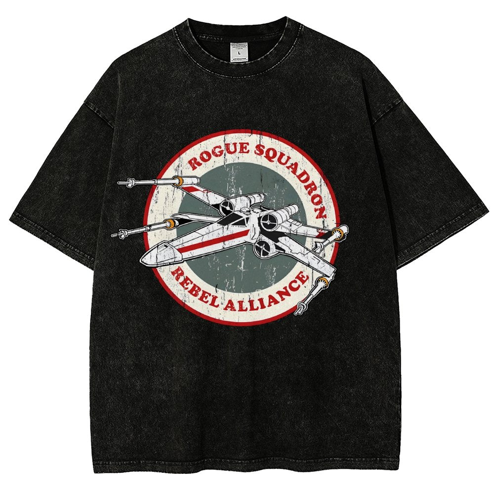 Vintage Rebel Squadron Vintage Distressed T-shirt