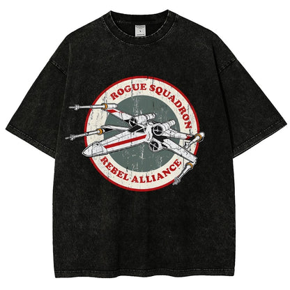 Vintage Rebel Squadron Vintage Distressed T-shirt