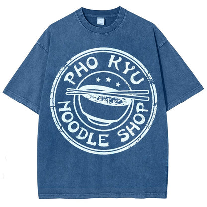 Pho Kyu Noodle Shop Vintage Distressed T-shirt