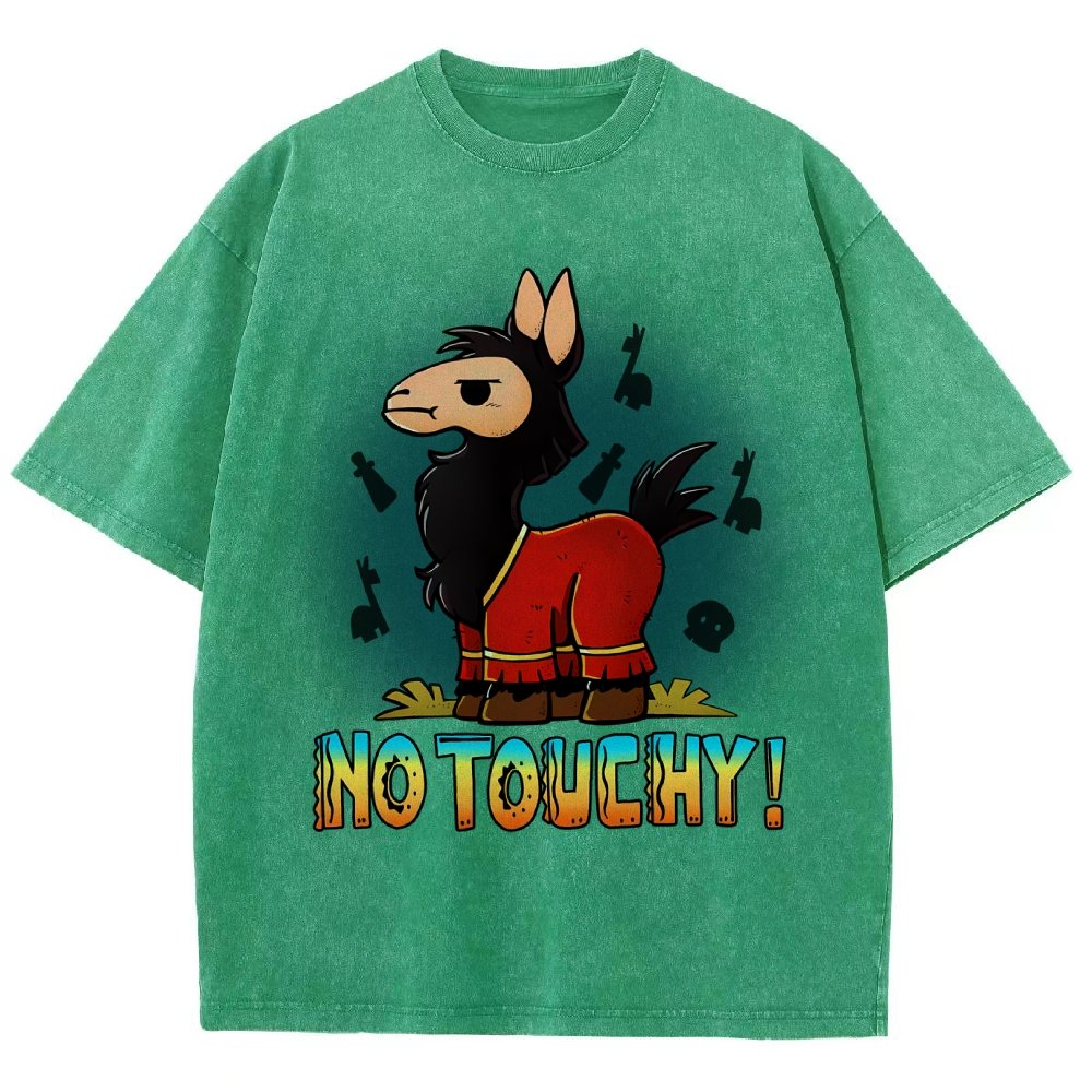 No Touchy! Vintage Distressed T-shirt