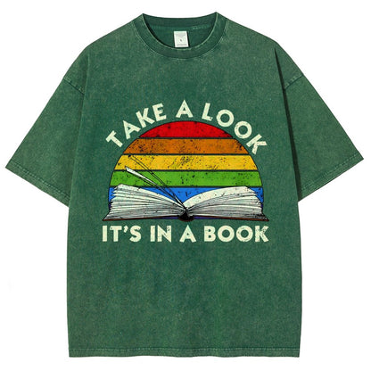 Take a Look Vintage Distressed T-shirt