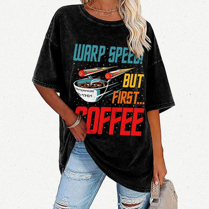 Lightning Speed Vintage Distressed T-shirt