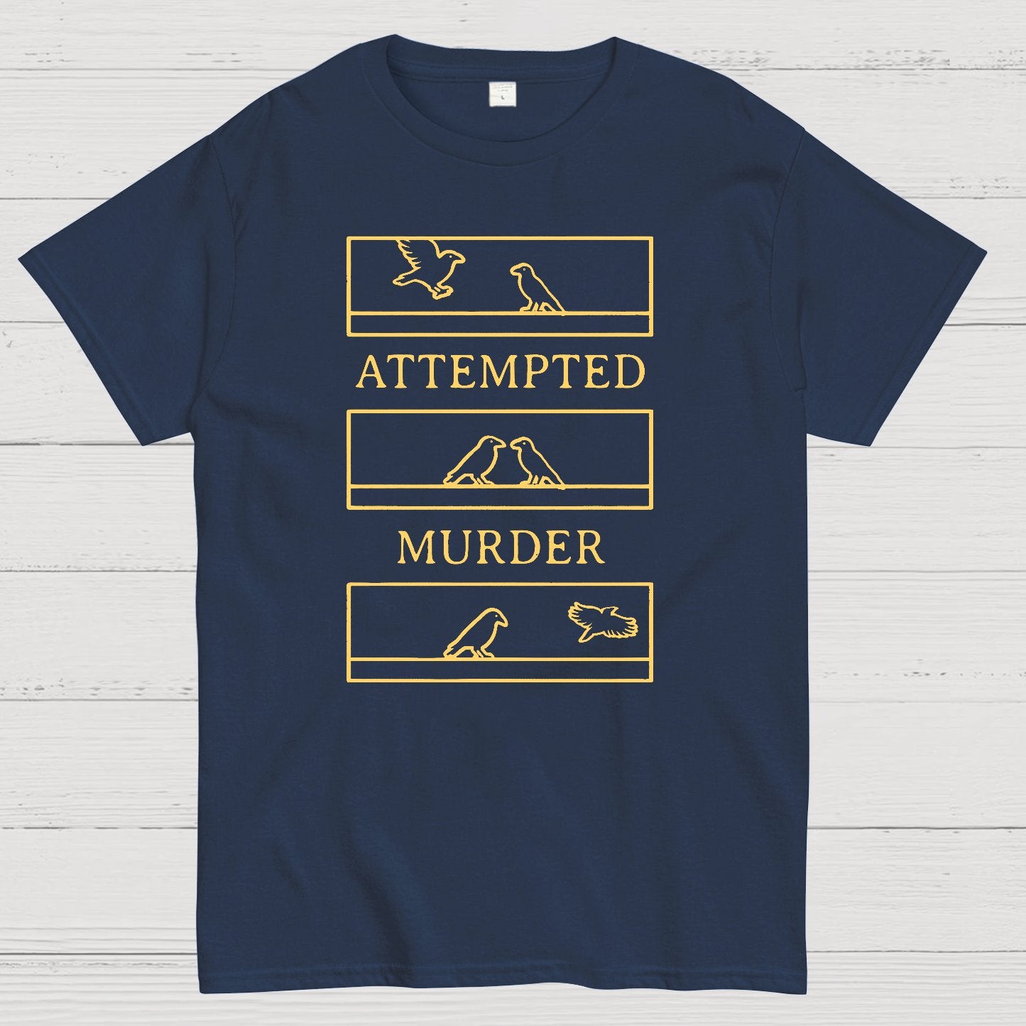 Attempted Murder Geek T-Shirt