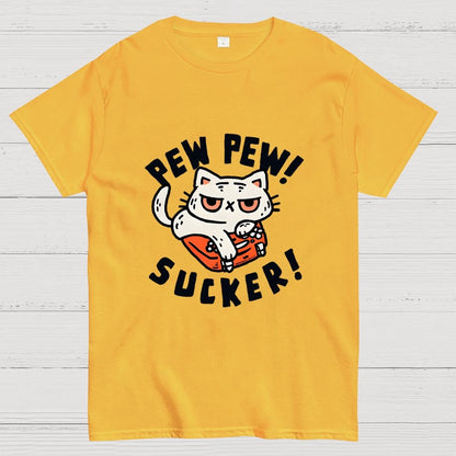 Pew Pew Sucker! Unisex Geek T-Shirt