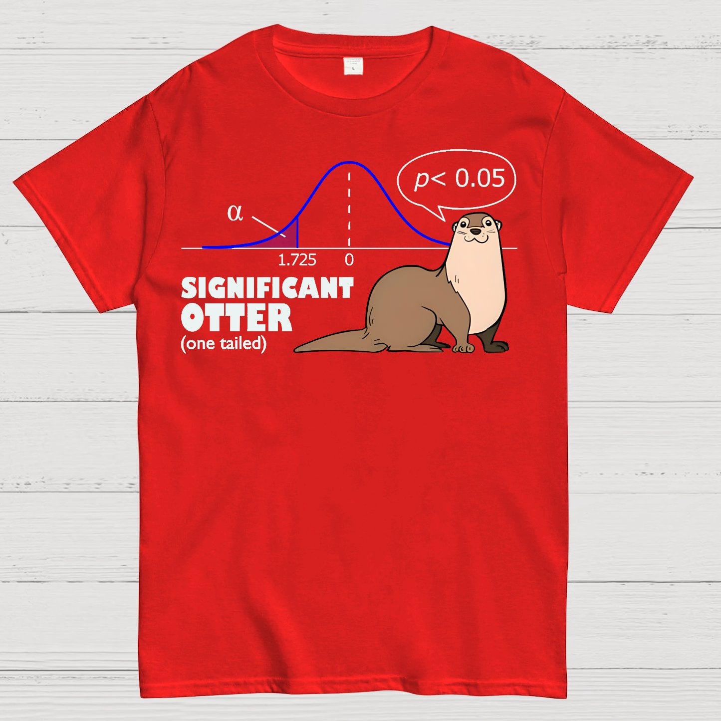 Significant Otter (One Tailed) Geek T-Shirt