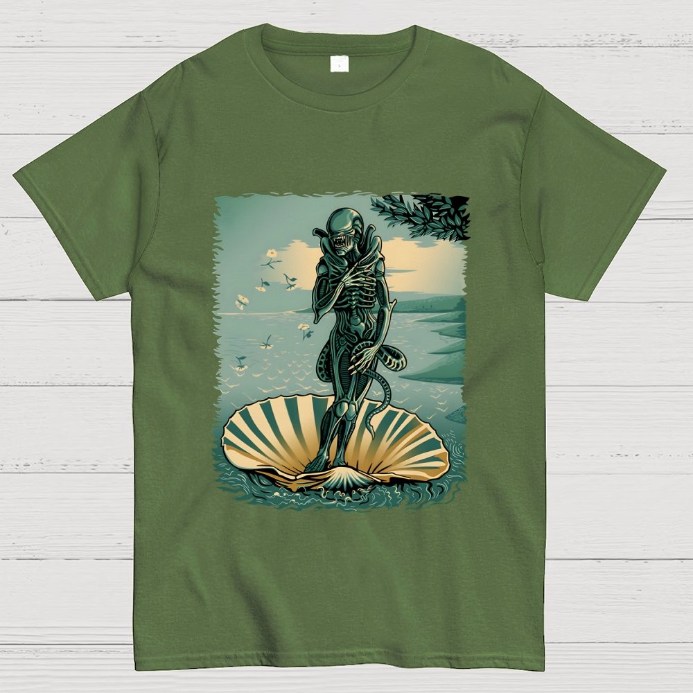 The Birth Of Mysterious Creature Geek T-Shirt