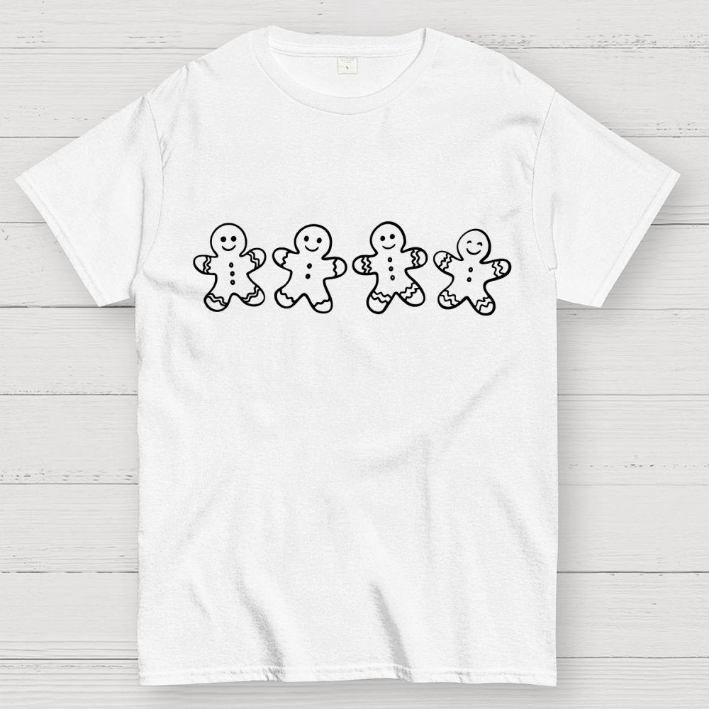 Christmas Gingerbread Cookies Geek T-Shirt