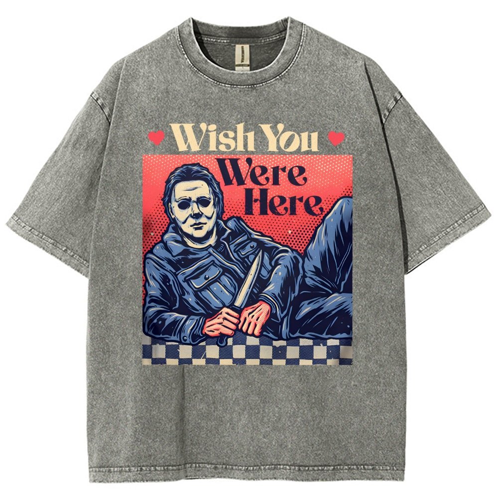 Wish You Were Here Vintage Distressed T-shirt