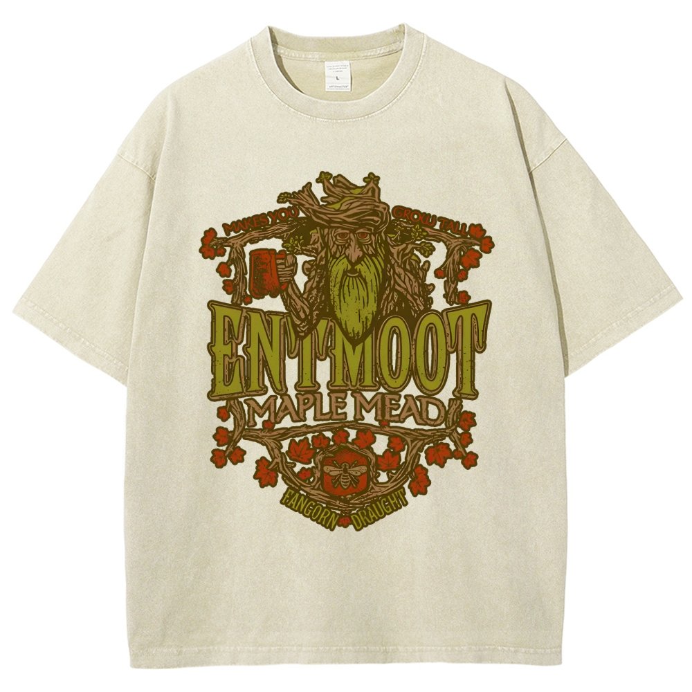 Enchanted Maple Mead Vintage Distressed T-shirt