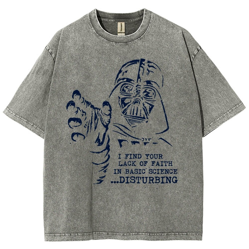 Basic Science Vintage Distressed T-shirt