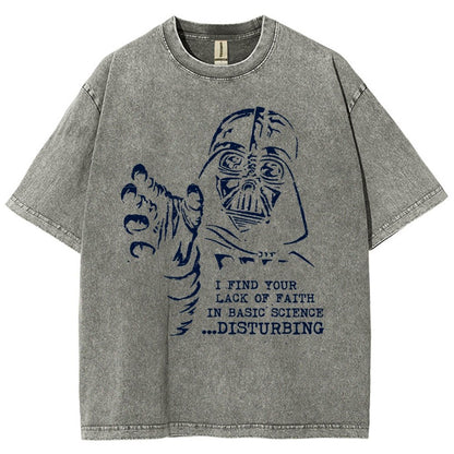 Basic Science Vintage Distressed T-shirt