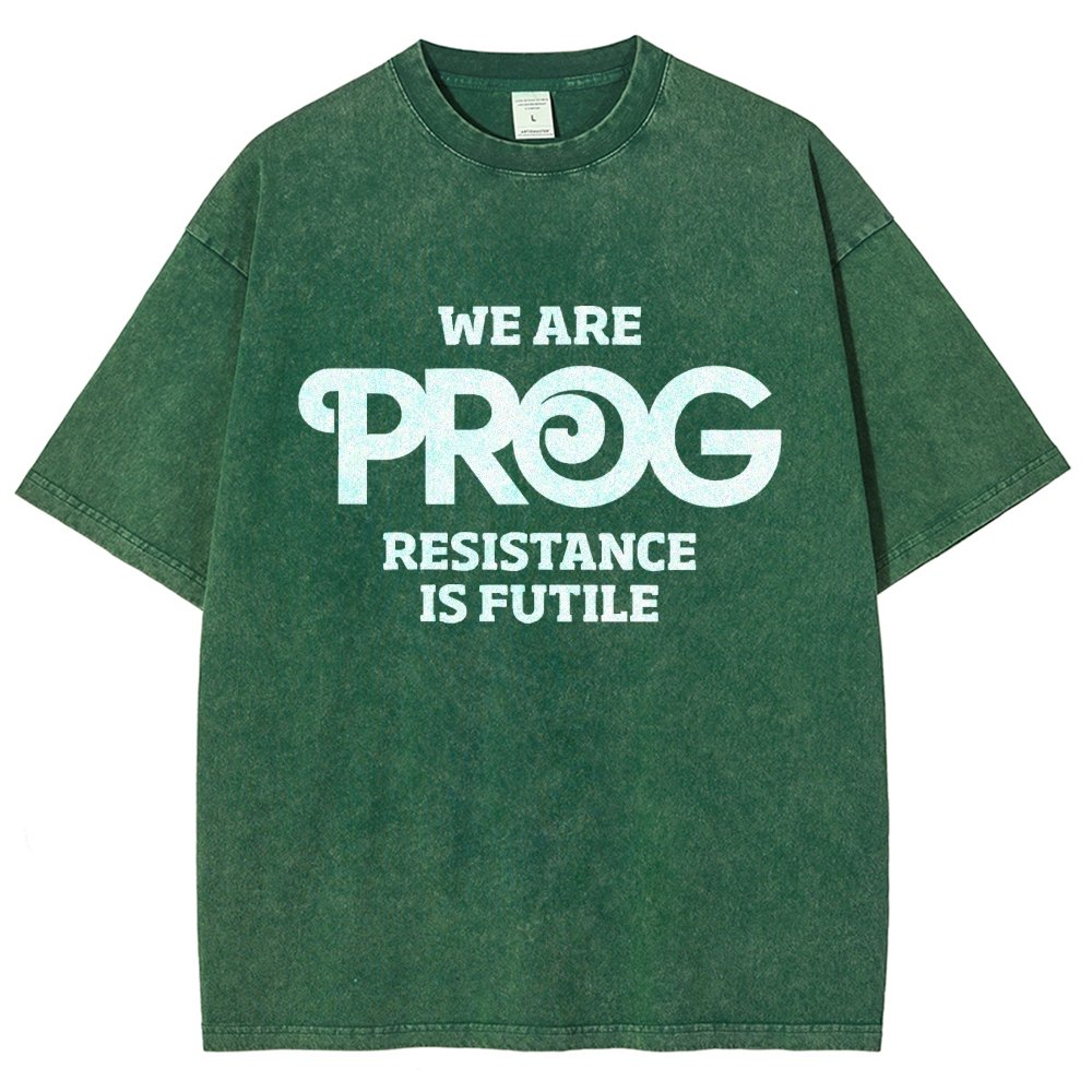 We Are Persistence Is Futile  Vintage Distressed T-shirt