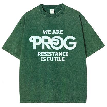 We Are Persistence Is Futile  Vintage Distressed T-shirt