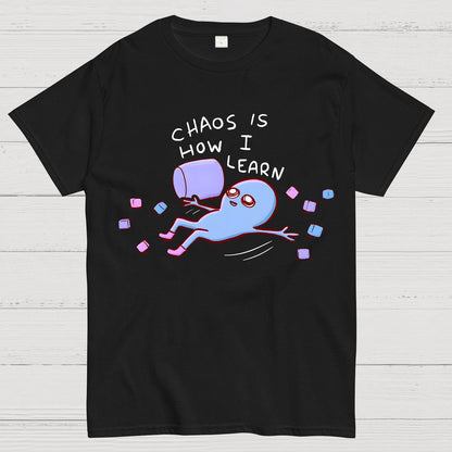 Strange Planet Chaos Is How I Learn Geek T-Shirt