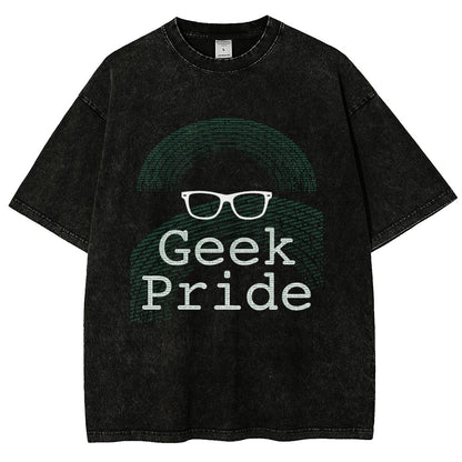 Geek Pried Vintage Distressed T-shirt