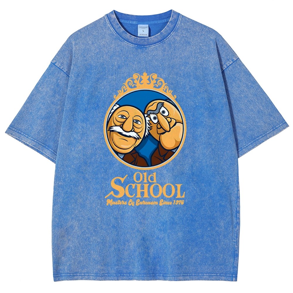Old School Vintage Distressed T-shirt