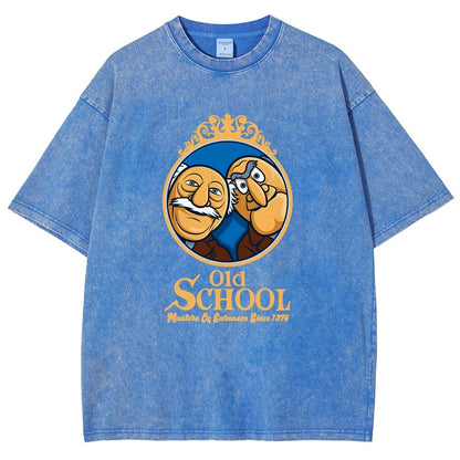 Old School Vintage Distressed T-shirt