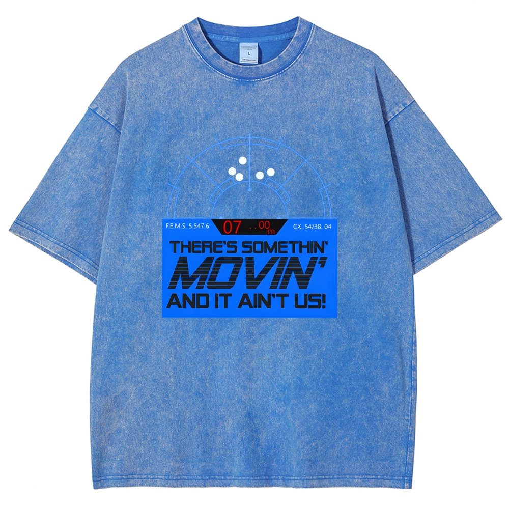 Motion Tracking - Somethin' Movin' Space Corps Vintage Distressed T-shirt